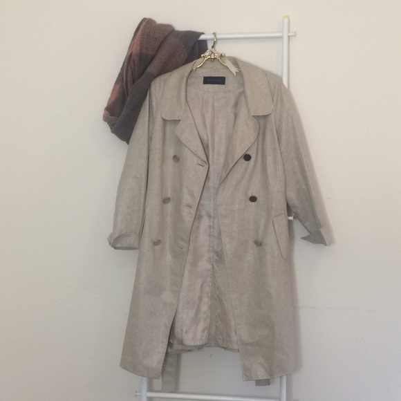 Sale🎉 Belted Elie Tahari Trench Coat - Picture 4 of 5